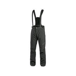 CXS TRENTON Pánske zimné softshellové nohavice čierne 50 142000380050