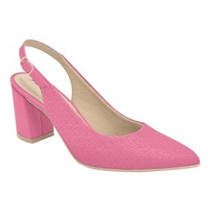 Piccadilly 745145-17 Dámske sandále na podpätku ružové 37