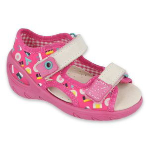 BEFADO 065P153 SUNNY dívčí sandálky růžové 21 065P153_21