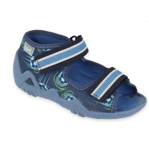 BEFADO 250P100 chlapecké sandálky 2SZ modré 19 250P100_19