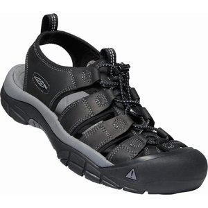 KEEN Newport M Pánske sandále black/steel grey 41 10012303KEN01S85