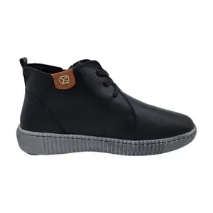 Wild 207VT07 Dámske celokožené členkové topánky black 40