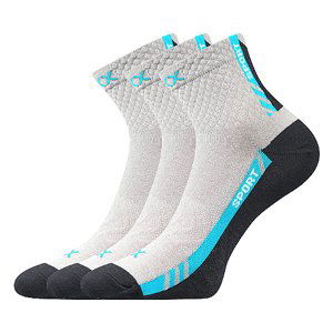 Ponožky VOXX Pius svetlo šedé 3 páry 47-50 101779