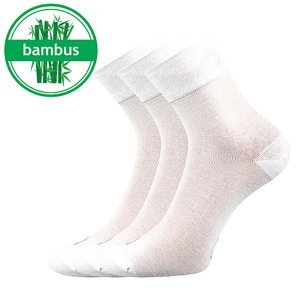 Ponožky LONKA Demi white 3 páry 43-46 113346
