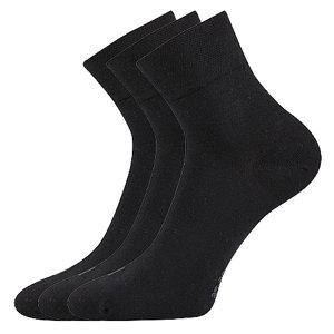 Ponožky LONKA Emi black 3 páry 39-42 113432