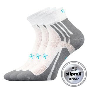 Ponožky VOXX Abra white 3 páry 000000547900100131