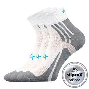 Ponožky VOXX Abra white 3 páry 43-46 112280