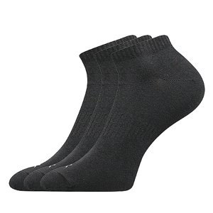 VOXX Ponožky Baddy A 3 páry čierne 1 balenie 39-42 111217