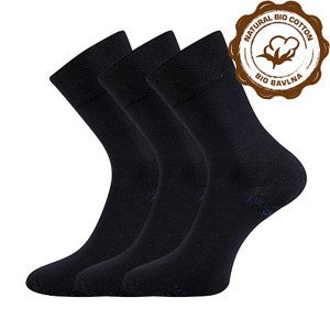 Ponožky LONKA Bioban BIO bavlna tmavomodré 3 páry 47-50 100215