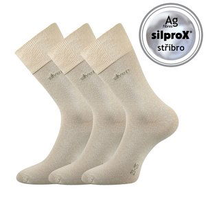 Ponožky LONKA Desilve beige 3 páry 39-42 100537