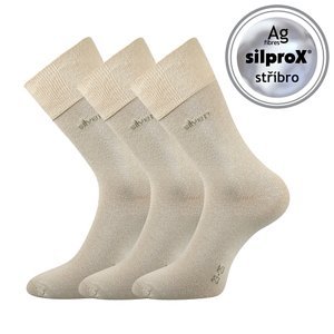 Ponožky LONKA Desilve beige 3 páry 43-46 100544