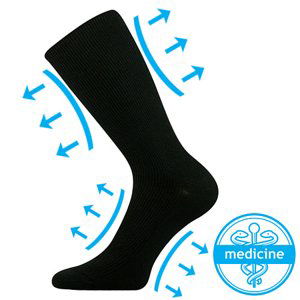LONKA Oregan ponožky čierne 1 pár 39-42 108558