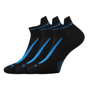 VOXX ponožky Rex 10 čierne 3 páry 35-38 113557