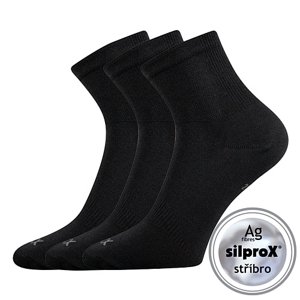 Ponožky VOXX Regular Black 3 páry 35-38 110199