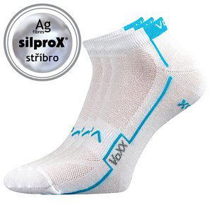 VOXX ponožky Kato white 3 páry 35-38 112255