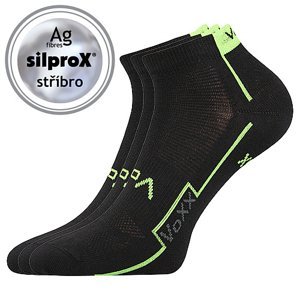 VOXX ponožky Kato black 3 páry 39-42 112261