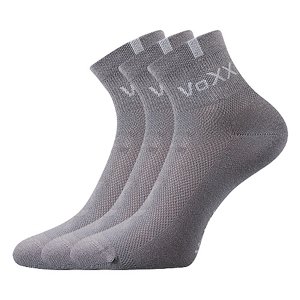 Ponožky VOXX Fredy grey 3 páry 35-38 101021