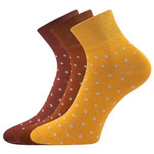 Ponožky BOMA Jana 43 mix A 3 páry 39-42 113186