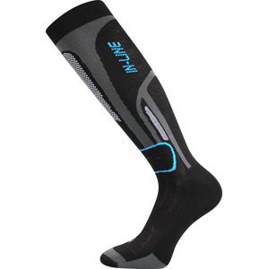 VOXX In-line ponožky čierne/modré 1 pár 35-38 114138