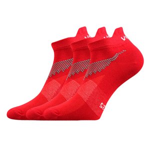 Ponožky VOXX Iris red 3 páry 35-38 101222