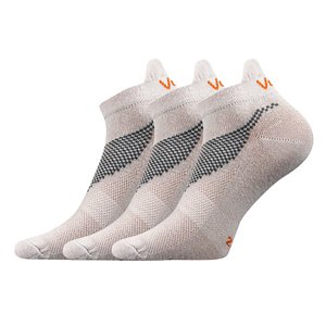 Ponožky VOXX Iris light grey 3 páry 43-46 101256