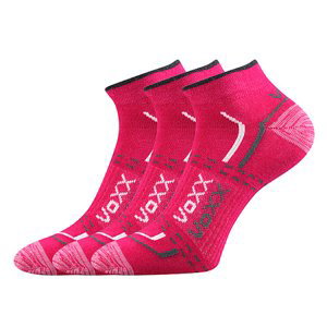 VOXX ponožky Rex 11 magenta 3 páry 35-38 114568