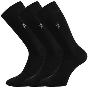 Ponožky LONKA Despok black 3 páry 47-50 117109