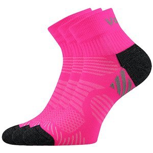 VOXX ponožky Raymond neónovo ružové 3 páry 35-38 114785