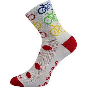 VOXX Ralf X bike/biele ponožky 1 pár 39-42 115172