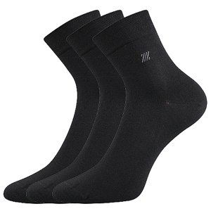 Ponožky LONKA Dion black 3 páry 39-42 115158