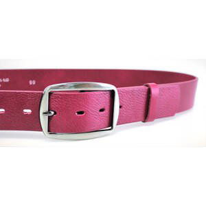 PENNY BELTS 11753 Dámsky kožený opasok ružový 95cm