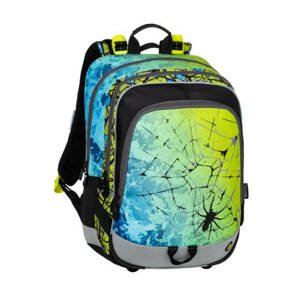 Bagmaster ALFA 20 C Školský batoh Blue / Green / Yellow / Black 19 L 191503