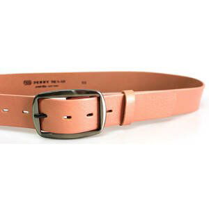 PENNY BELTS 117503 Dámsky kožený opasok ružový 90cm