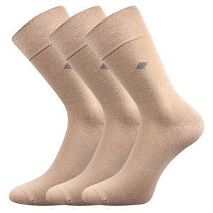 LONKA Diagon ponožky béžové 3 páry 43-46 115504
