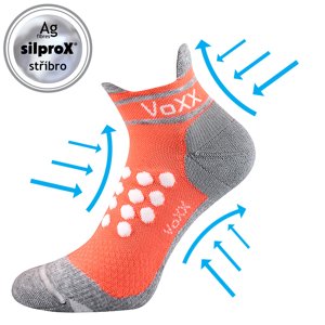 VOXX Sprinter kompresné ponožky lososové 1 pár 39-42 115676