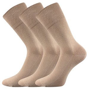 LONKA ponožky Diagram beige 3 páry 35-38 115451