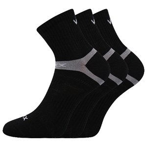 VOXX Rexon ponožky čierne 3 páry 35-38 116032