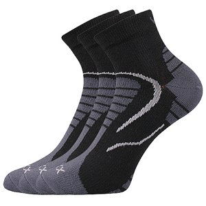 Ponožky VOXX Dexter I black 3 páry 35-38 116442