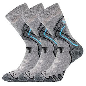 VOXX Ponožky Limit III grey 3 páry 39-42 116549