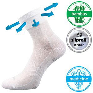 VOXX Baeron ponožky biele 1 pár 35-38 116365