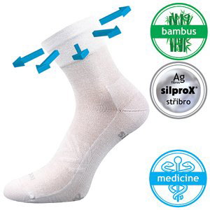 VOXX Baeron ponožky biele 1 pár 43-46 116389