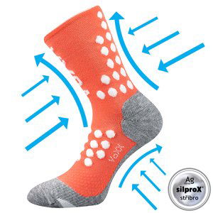 VOXX kompresné ponožky Finish salmon 1 pár 39-42 116744