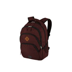 Batoh Travelite Basics Melange Bordeaux 22 L TRAVELITE-96308-70