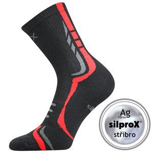 VOXX Thorx ponožky čierne 1 pár 47-50 117203