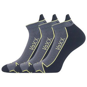 VOXX Locator A ponožky tmavosivé 3 páry 35-38 103050