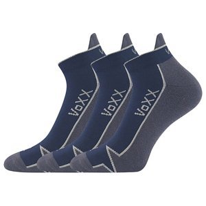 VOXX Locator A ponožky tmavomodré 3 páry 43-46 103059