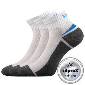 Ponožky VOXX Aston silproX biele 3 páry 39-42 102273
