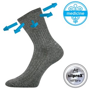 VOXX Corsa Medicine ponožky VoXX anthracite melé 1 pár 43-46 102358