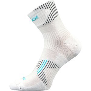VOXX Patriot B ponožky biele 1 pár 43-46 110990