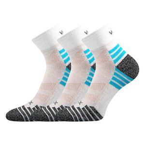 VOXX Sigma B ponožky biele 3 páry 35-38 112775